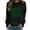 Black, variant on Aayomet Fall Clothes for Women 2023 Womens Shirt Pullover Tops, Loose Casual Crewneck T-Shirt, Long Sleeve Sweatshirt for Women,White 3XL