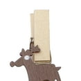 thumbnail image 3 of 50 pinzas de madera navideñas, pinzas navideñas, pinzas decorativas para la ropa Alce, 3 of 9