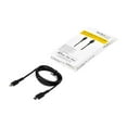 thumbnail image 6 of StarTech.com RUSBCLTMM1MB 1m (3.3ft) USB C to Lightning Cable - MFi Certified - Durable USB Lightning Charging Cable - Black (RUSBCLTMM1MB), 6 of 6
