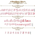 thumbnail image 2 of 1set 2 sets Birthday Theme Mirror Effect Acrylic Birthday Cupcake Insert Card Decoration Cake Toppers Number & Letter Pink 22~65x10.5~47.5x0.7mm 64pcs/set, 2 of 5