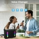 thumbnail image 5 of Altavoz Bluetooth Inalámbrico con Subwoofer y Luz Colorida, Portátil, para Fiestas Familiares, Karaoke con 2 Micrófonos Estéreo., 5 of 5
