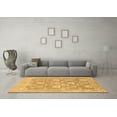 thumbnail image 3 of Ahgly Company Indoor Round Oriental Brown Traditional Area Rugs, 7' Round, 3 of 4