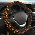 thumbnail image 4 of Kdxio Thanksgiving Turkey 1 Print Elastic Stretch Steering Wheel Cover,Auto Steering Wheel Cover,15 Inch Anti-Slip,Warm in Winter and Cool in Summer,Fit Suvs,Vans Cars,Trucks, 4 of 5