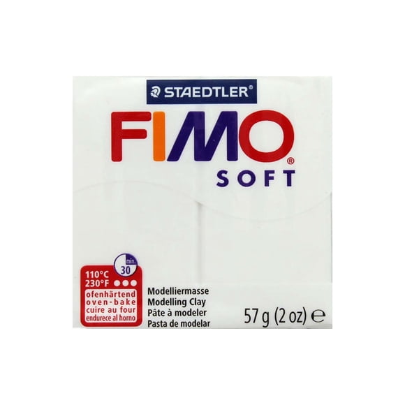 Fimo Soft Clay 57Gm White