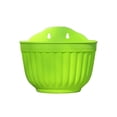 thumbnail image 2 of Wall Mounted Planter with Drainage Holes, Plastic Hanging Flower Pot for Indoor Outdoor Balcony and Patio Decor, 2 of 6
