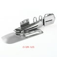 thumbnail image 2 of Sewing Machine Folder, 1pc Industrial Sewing Machine Flat Seamer Folder Binding Attachment Tape Binder, 2 of 3