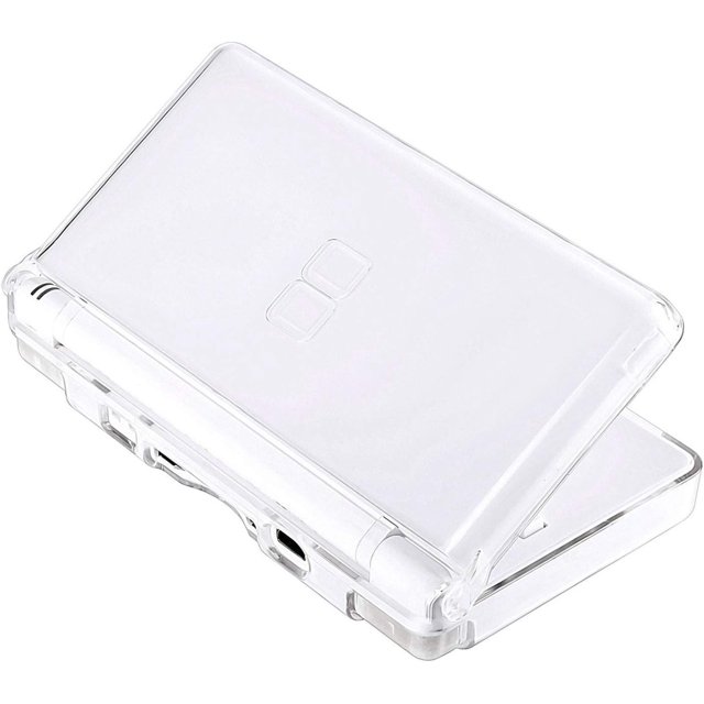 HUGFEGWE Transparent Hard Shell Case Cover Compatible with Nintendo DS Lite NDSL, Replacement Protective NDS Lite Crystal Clear Housing Case(Not for Nintendo DS or Dsi) AZ824-9051