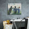 thumbnail image 4 of Epic Graffiti 'The Drinkers' by Vincent Van Gogh, Giclee Canvas Wall Art, 24"x20", 4 of 8