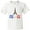 AA-White, variant on Inktastic France Eiffel Tower Flag in Text Youth T-Shirt