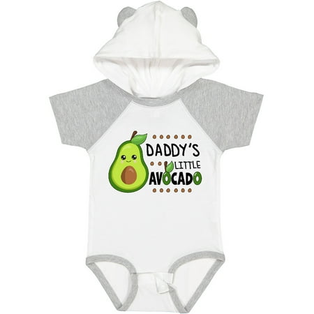

Inktastic Daddy s Little Avocado with Cute Baby Avocado Boys or Girls Baby Bodysuit