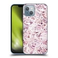 thumbnail image 1 of Head Case Designs Officially Licensed Micklyn Le Feuvre Marble Patterns Berry Frosting Art Deco Pattern Soft Gel Case Compatible with Apple iPhone 14, 1 of 7