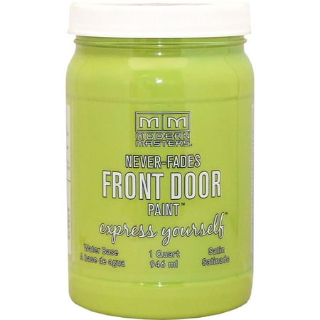 Modern Masters 275275 Front Door Paint FORTUNATE (Best Wood For Painted Exterior Door)