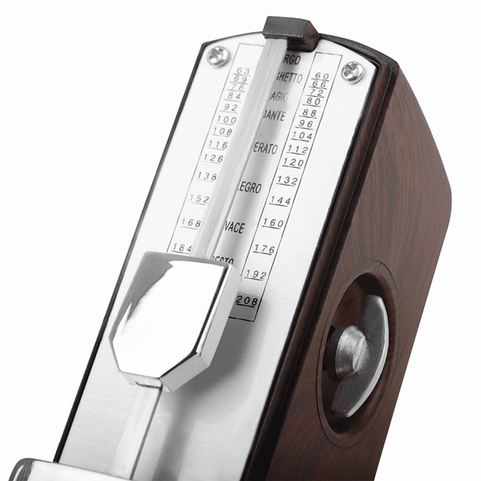Piano Mechanical Metronome Electronic Retro Metronome for Universal Piano Guitar Violin Musical Light Wood Color,1 x Electronic metronome,Light Wood Color