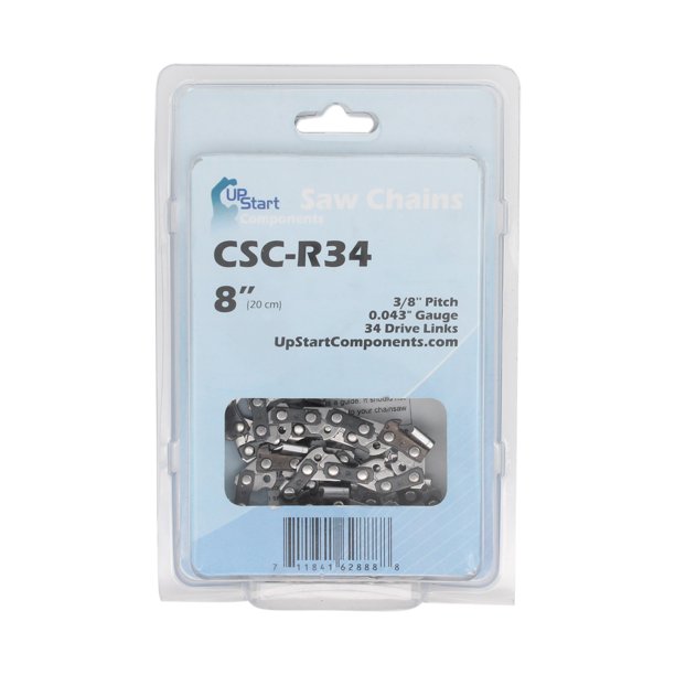 Replacement 8Inch Micro Lite R34 90PX Low Profile Chainsaw Chain for Remington EL1 Pole Saw
