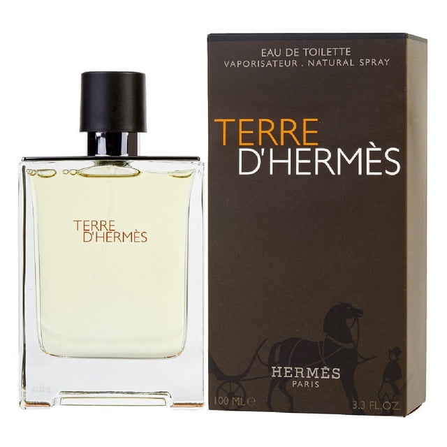 Perfume Hermes Terre D'Hermes EDT en spray para hombre 100 m Hermes Terre D Hermes Caballero Hermes 100 ml Edt Spray