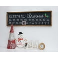 thumbnail image 6 of Parisloft Sleeps Til' Christmas Wood Frame Wall Countdown Calendar with Magnet, 6 of 11
