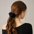 thumbnail image 4 of THXSILK Silk Scrunchies for Hair, Mulberry Silk Hair Ties for Women and Girls, No Damage Elastic Ponytail Holders, 4 of 7