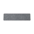 thumbnail image 2 of Non Skid Safety Rug 30x8" Polyester Soft Edging Stair Rugs Non Slip Carpet Stair Light Gray, 2 of 9