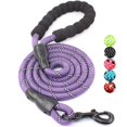 thumbnail image 2 of 5 Ft Dog Leash With Comcompatible Withtable Padded And Highly Threads Dog Lea Compatible With Medium And Lar Dogs, Purp, 2 of 2
