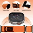 thumbnail image 4 of Watch Band Compatible with Apple Watch 41mm 40mm 38mm, Rugged Nylon Sports Straps for iWatch Ultra 2/Ultra Series 9/8/7/6/5/4/3/2/1/SE Men Women, 4 of 8