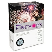 Boise FIREWORX Colored Cover Stock, 65 lbs, 8-1/2 x 11, Bottle Rocket Blue, 250 Sheets