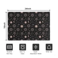 thumbnail image 5 of Black Sun Moon Cloud Planet Pattern Door Rugs,Washable Non Slip Door Mats Indoor,Decorative Door Mats,Entry Mat Indoor for Entrance,Bedroom,Kitchen,Bathroom,16"x24", 5 of 6
