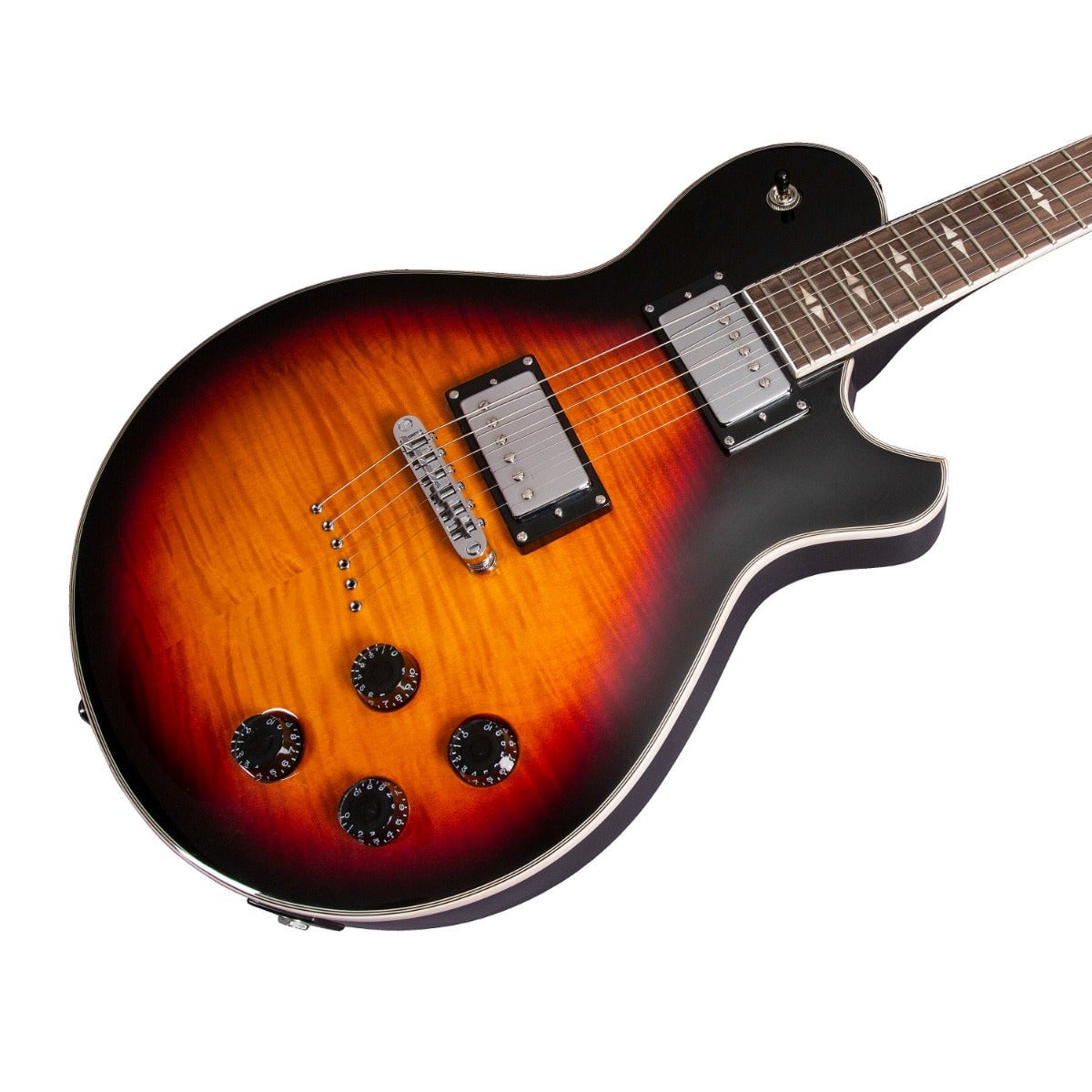 Michael Kelly Patriot Decree Electric Guitar (Caramel Burst)