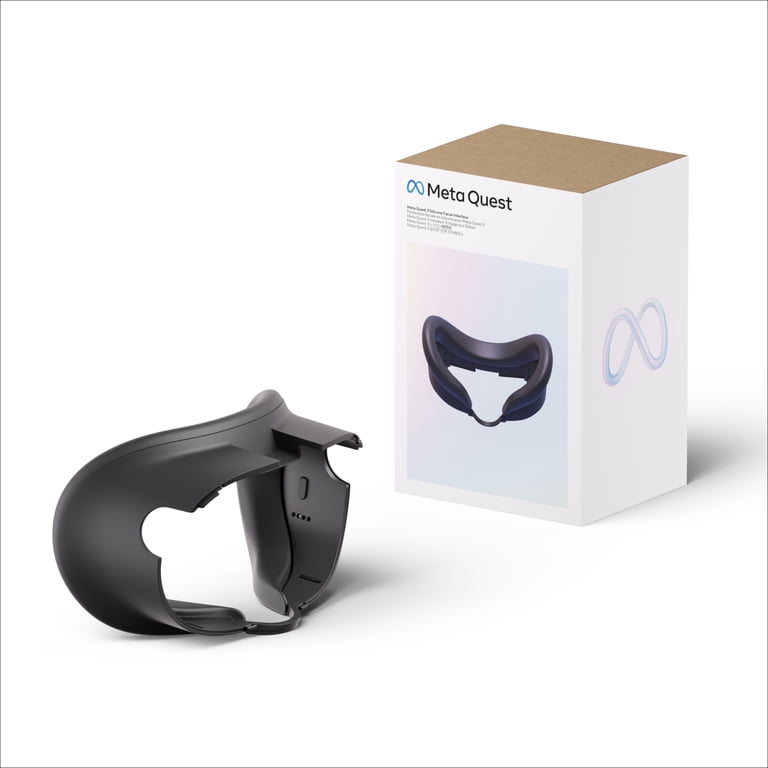 Meta Quest 3 Silicone Facial Interface, Black photo 1