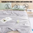 thumbnail image 6 of PATLOLLAV Summer Quilt Cooling Comforter Cool Feeling Skin Friendly Solid Color Washed Cotton Summer Breathable Comforter for Hot Sleepers and Night Sweat, 6 of 6