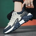 thumbnail image 4 of Men's Comfort Sneaker Anti Slip Breathable Sports Shoes Platform Comfortable Wide Shoes, 4 of 7