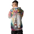 thumbnail image 5 of Happy Birthday to British Shorthair Kitten Party Balloons Cake All Over Print 3D Hoodie Unisex Merch Hoodies Cat Lover Kitten Owner Gifts - 00027, 5 of 6