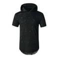 thumbnail image 1 of Birdeem T-Shirt à Manches Courtes Col en V Imprimé Style Ethnique Décontracté pour Hommes, 1 of 9