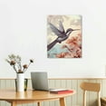 thumbnail image 2 of Erapdaur Bird Flower Sky Wall Art Canvas Print Modern Painting for Home Bedroom Bathroom Decor - Living Room Office Wall Decor 12x16 in, 2 of 5