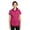 Pink Azalea, variant on Port Authority Adult Female Women Plain Short Sleeves Shirt Pink Azalea Small