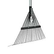 Expert Gardener Leaf Rake with 22-Tine Fiberglass Handle