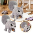 thumbnail image 2 of Robot Squirrel Electric Plush Toys Interactive Stuffed Animals Plush Toy Lifelike Animated Squirrel C - One Size, 2 of 7