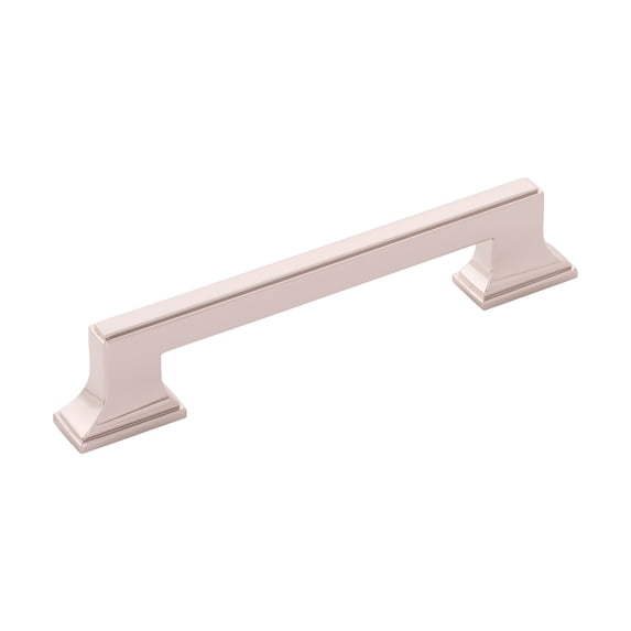 Belwith-Keeler B077462-14-10B 5.06 in. Brownstone Pull for Door, Polished Nickel