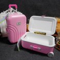thumbnail image 2 of Creative Suitcase Piggy Bank Cute Mini Trolley Luggage Money Box Desktop Decoration, 2 of 10