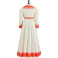 thumbnail image 4 of Women's Sailor Collar Dress Victorian Edwardian Ball Gown Medieval Renaissance Dresses, 4 of 8