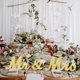 thumbnail image 5 of Letrero de madera dorada para decoración de boda, diseño de señor y señora, estilo Viopvery, 5 of 7