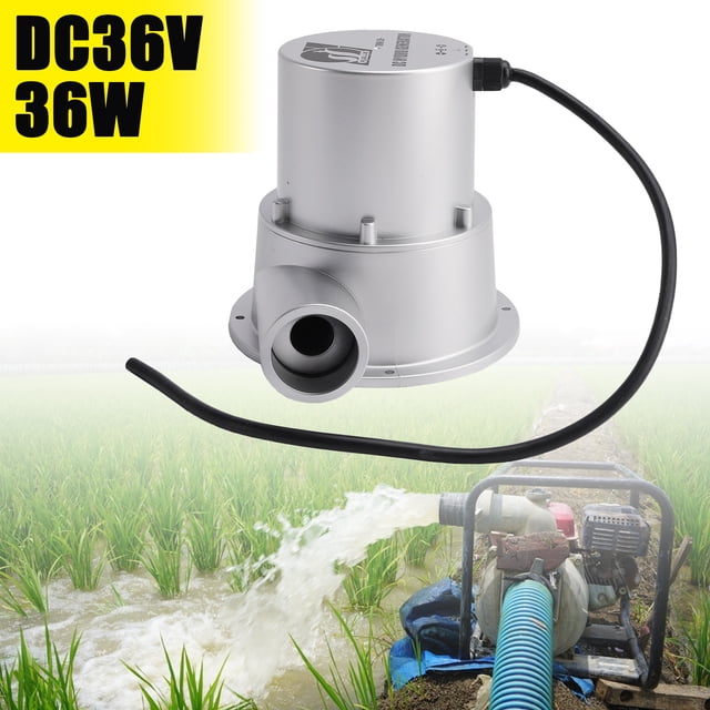 24V Water Flow Turbine Small Hydroelectric Generator DC36V 36W for Home Field