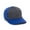 Graphite/royal/royal, variant on OC Sports MWS25 Flexible Fitting Cap - White Red Red