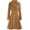 Camel, variant on FUNING Women's Fashion Trench Coat Notch Lapel Double Breasted Thick A Line Pea Coats Jacket with Pockets(S-2XL)