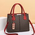 thumbnail image 1 of Sac Fourre-Tout Imprimé Crocodile, Grande Capacité Sac à Bandoulière Multi-Poches, Parfait, 1 of 5