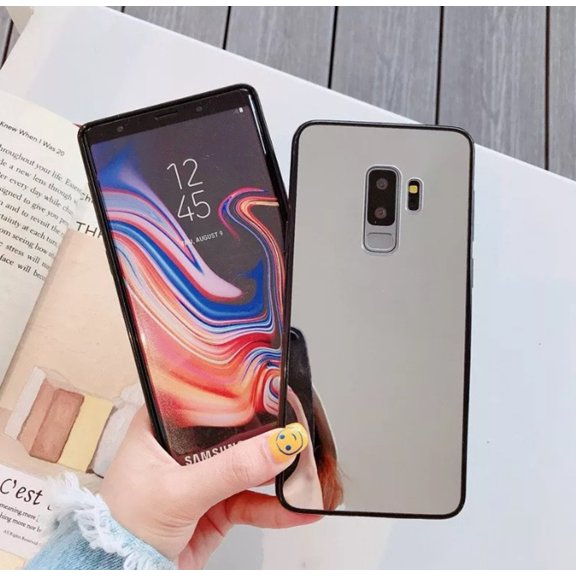 Crystal Mirror Plating Samsung Galaxy S9 Case Soft Flexible TPU Shockproof and Scratch Resistant Protection Cover