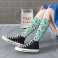 thumbnail image 3 of Knee High Socks for Men and Women, World Travel1 Althletic Compression Socks, Support Long Tube Socks for Outdoor Sport, Calf Socks, High Stockings for Women Men, 3 of 7