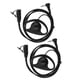 thumbnail image 1 of 2 Piezas 2,5 Mm en apariencia De D Tubo Acústico Auricular Vigilancia Micrófono PTT Micrófono Para R, 1 of 8
