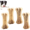 thumbnail image 1 of Snacks y juguetes para perros, hueso de cuero de vaca, palito para la dentición de mascotas Juguete con forma de hueso para perros, 1 of 5