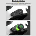 thumbnail image 3 of G·PEH Motorcycle Helmet Headset Wireless Bluetooth Headphone Speaker Waterproof 1 Pack(Green), 3 of 12