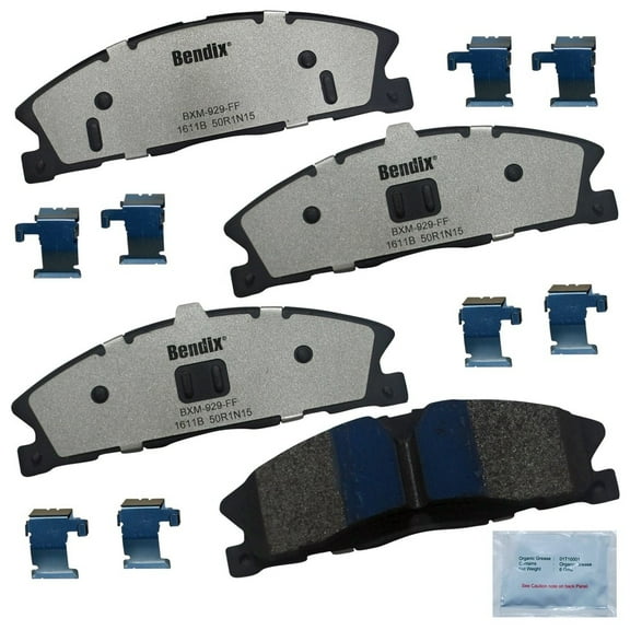 Bendix Brakes Disc Brake Pad Set Fits select: 2013-2015 FORD FLEX, 2013-2015 FORD EXPLORER